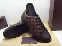 chaussures louis vuitton celebre marque hommes 2013 cuir point boot coffie